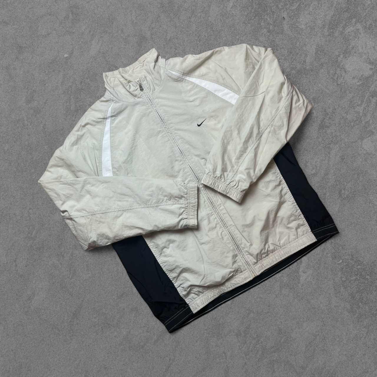Nike Vintage beige Trackjacket (XL)
