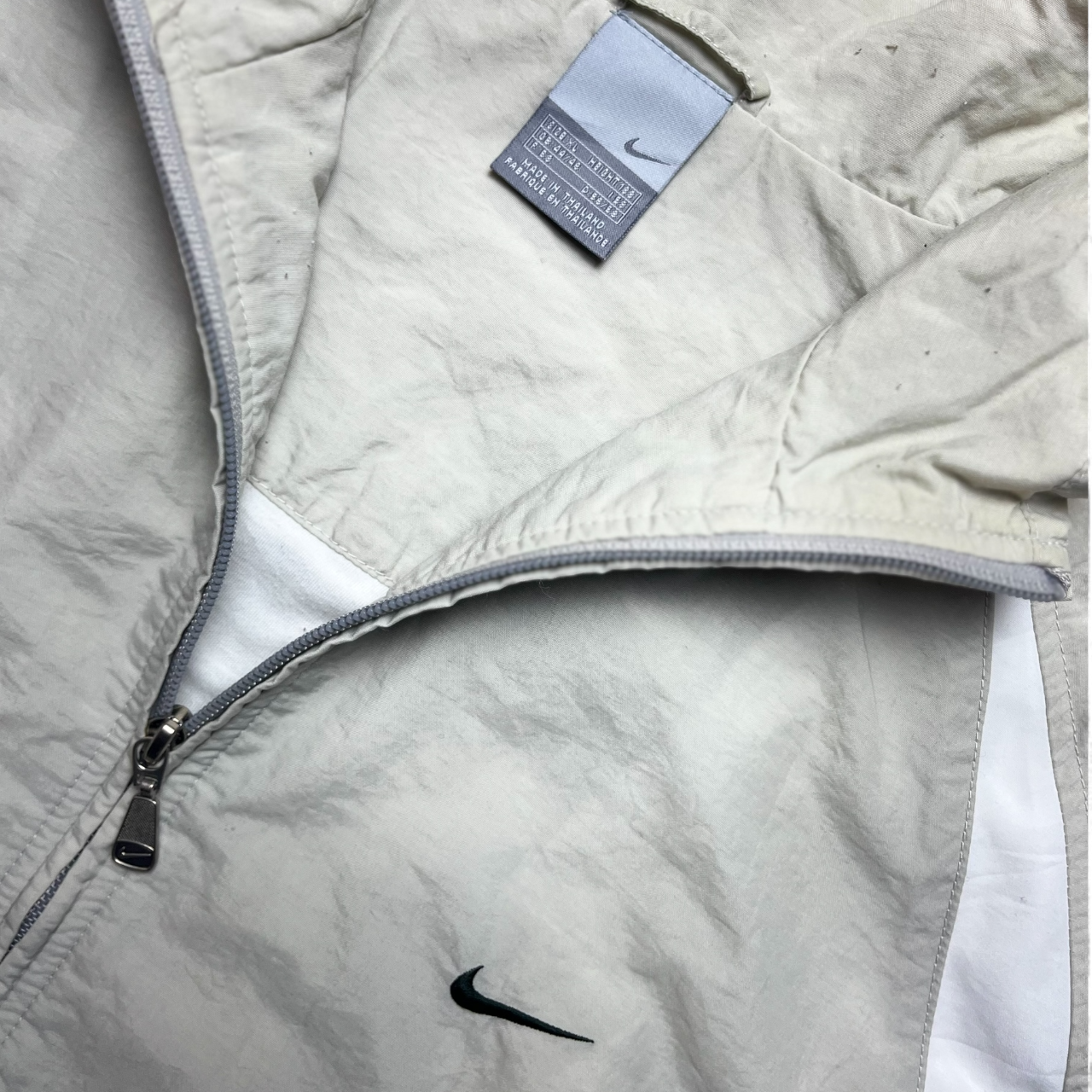 Nike Vintage beige Trackjacket (XL)